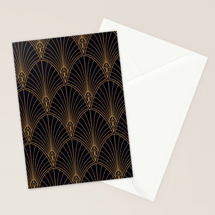 1920s revival Stationery Card Gallery Image 2