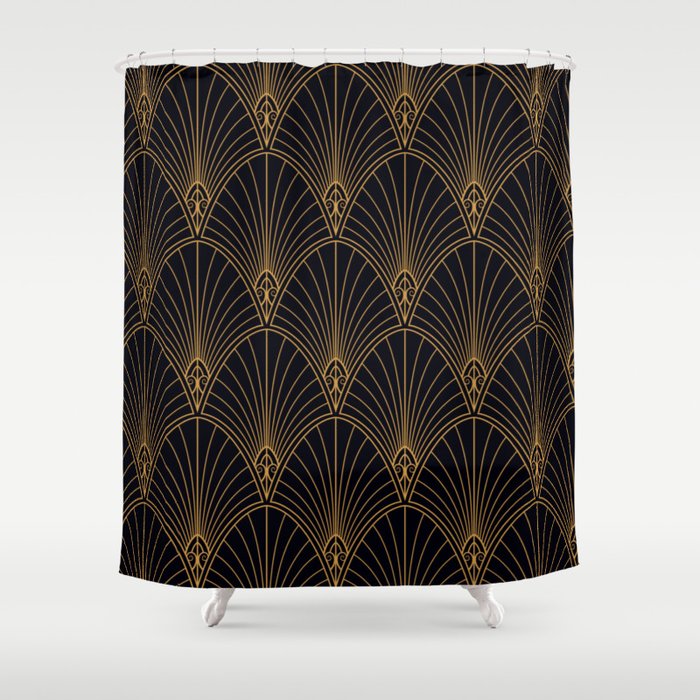 1920s revival Shower Curtain Gallery Image 1