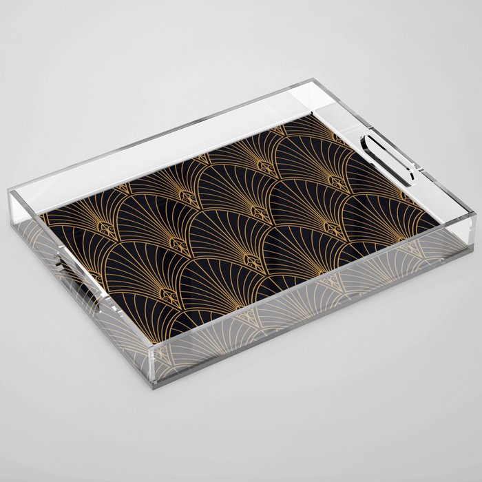 1920s revival Acrylic Tray Gallery Image 1