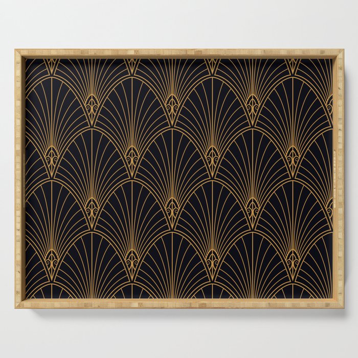 1920s revival Serving Tray Gallery Image 1
