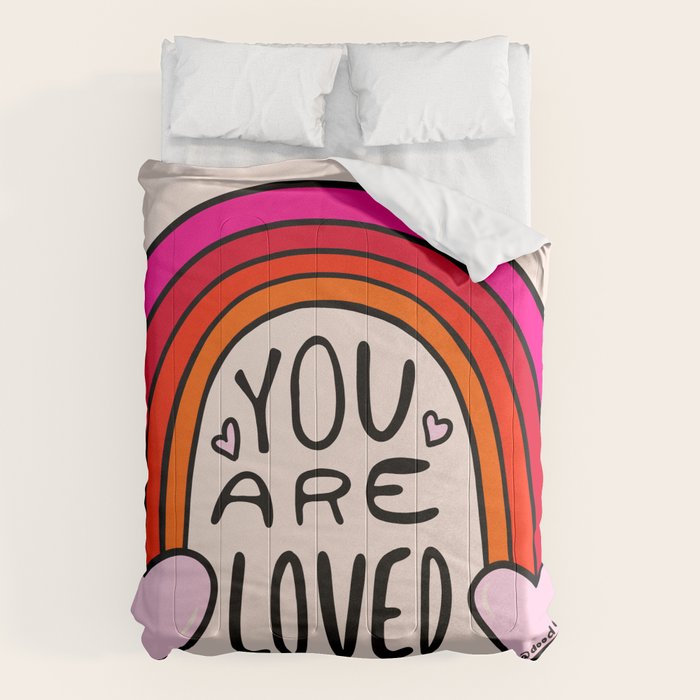 You Are Loved Comforter Gallery Image 1