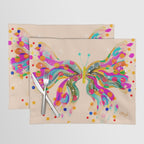 EttaVee Confetti Butterly Beige Placemat Gallery Image 1