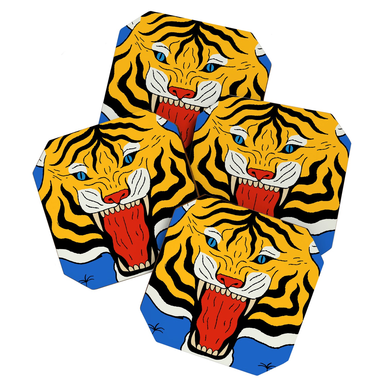 Go Get 'Em Tiger Coaster Gallery Image 1