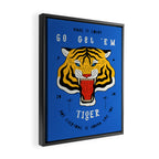 Go Get 'Em Tiger Framed Canvas Print Gallery Image 2