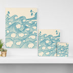 Waves Canvas Print Gallery Image 3