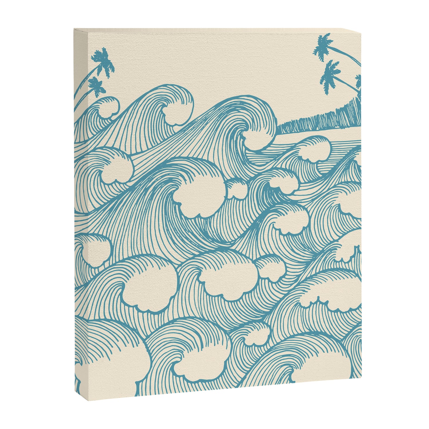 Waves Canvas Print Gallery Image 3