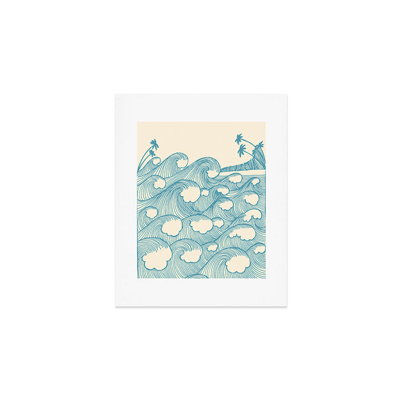 Waves Art Print Gallery Image 1