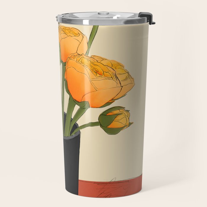Tulip Bouquet Gift 7 Travel Mug Gallery Image 2