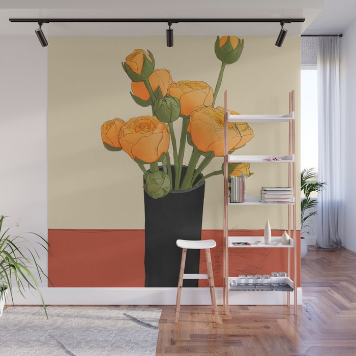 Tulip Bouquet Gift 7 Wall Mural Gallery Image 1