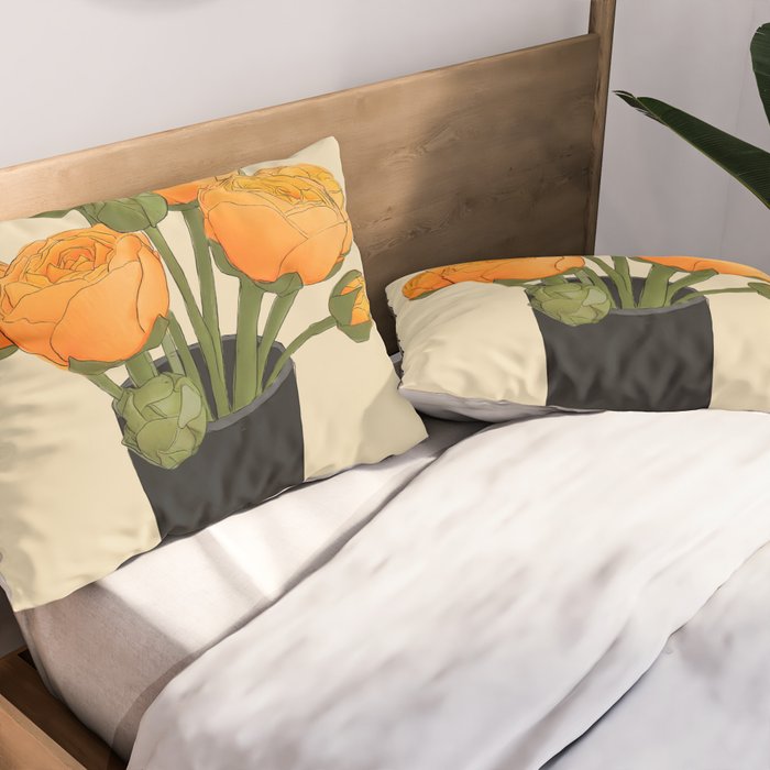Tulip Bouquet Gift 7 Pillow Sham Gallery Image 2