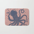 Octopus in the Deep Pastel Version Bath Mat Gallery Image 1