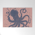 Octopus in the Deep Pastel Version Welcome Mat Gallery Image 1