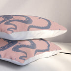 Octopus in the Deep Pastel Version Pillow Sham Gallery Image 3