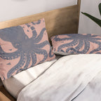 Octopus in the Deep Pastel Version Pillow Sham Gallery Image 2