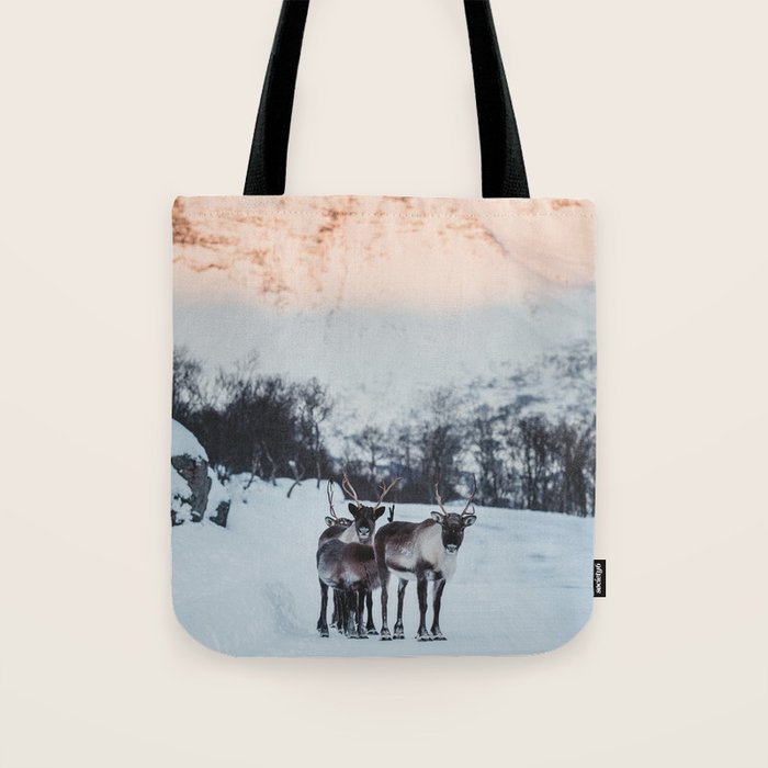 Hitch-hikers - Landscape and Nature Photography Tote Bag Gallery Image 1