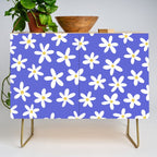 Daisies -- Blue Credenza Gallery Image 1