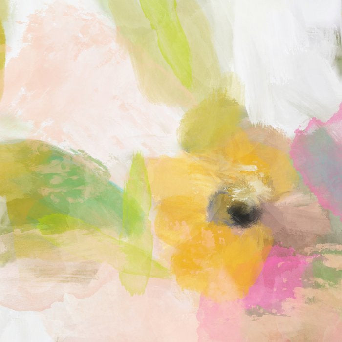 pink spring summer floral abstract Coffee Mug Gallery Image 2