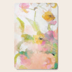 pink spring summer floral abstract Cutting Board Gallery Image 1