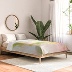 pink spring summer floral abstract Comforter Gallery Image 2