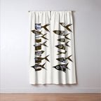 Line Fish Window Curtain Gallery Image 3