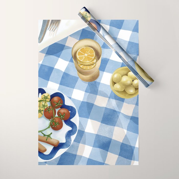 Sunny Escape Wrapping Paper Gallery Image 1