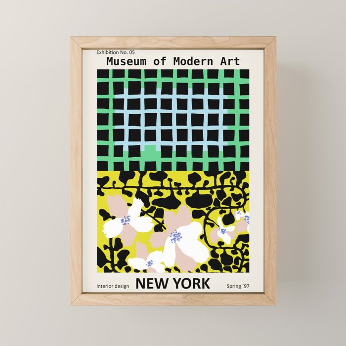 Museum of Modern Art New York Mini Art Print Gallery Image 1