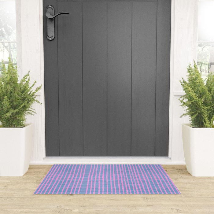 Purple Rave Welcome Mat Gallery Image 3