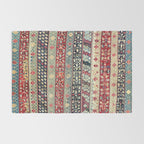 Ottoman Manisa West Anatolian Kilim Print Rug Gallery Image 2