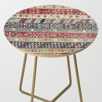 Ottoman Manisa West Anatolian Kilim Print Side Table Gallery Image 2