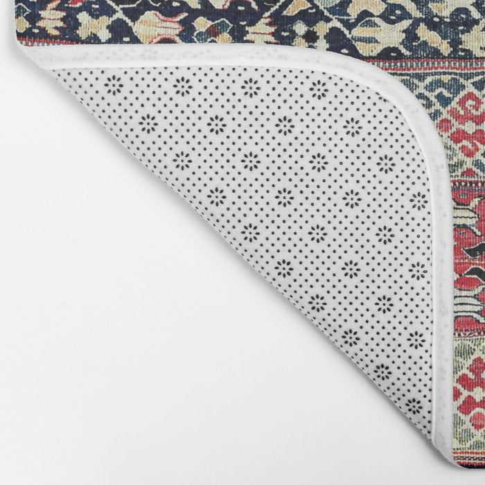 Ottoman Manisa West Anatolian Kilim Print Bath Mat Gallery Image 2