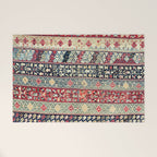 Ottoman Manisa West Anatolian Kilim Print Welcome Mat Gallery Image 1