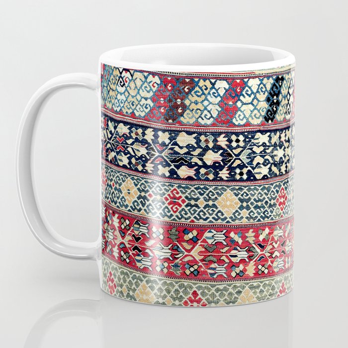 Ottoman Manisa West Anatolian Kilim Print Coffee Mug Gallery Image 3