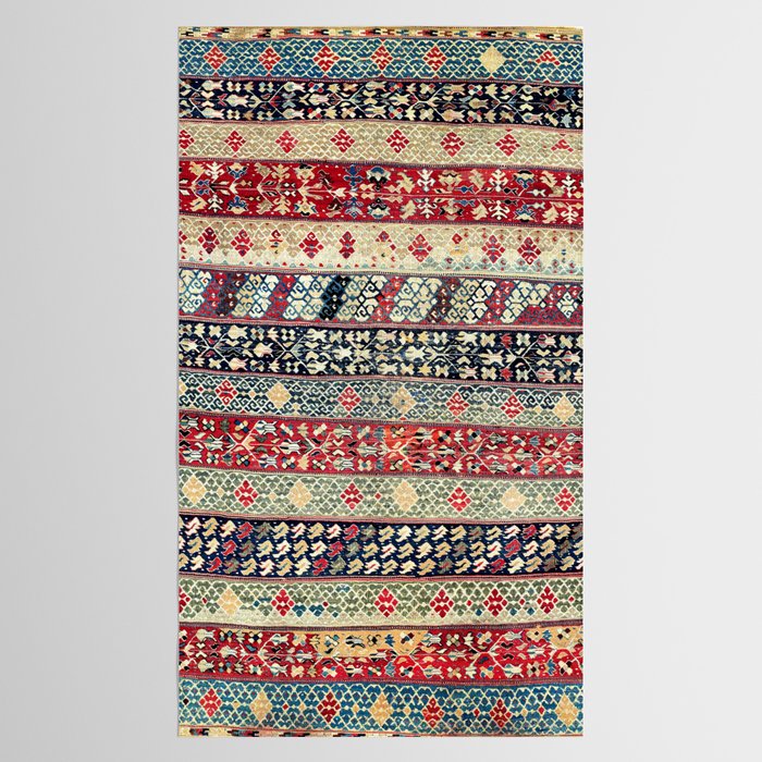 Ottoman Manisa West Anatolian Kilim Print Tablecloth Gallery Image 2