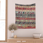 Ottoman Manisa West Anatolian Kilim Print Wall Tapestry Gallery Image 2