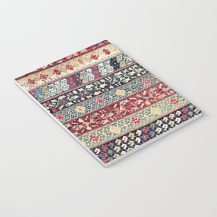 Ottoman Manisa West Anatolian Kilim Print Notebook Gallery Image 3