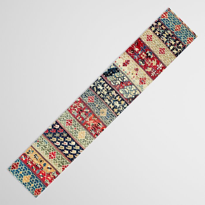 Ottoman Manisa West Anatolian Kilim Print Table Runner Gallery Image 3
