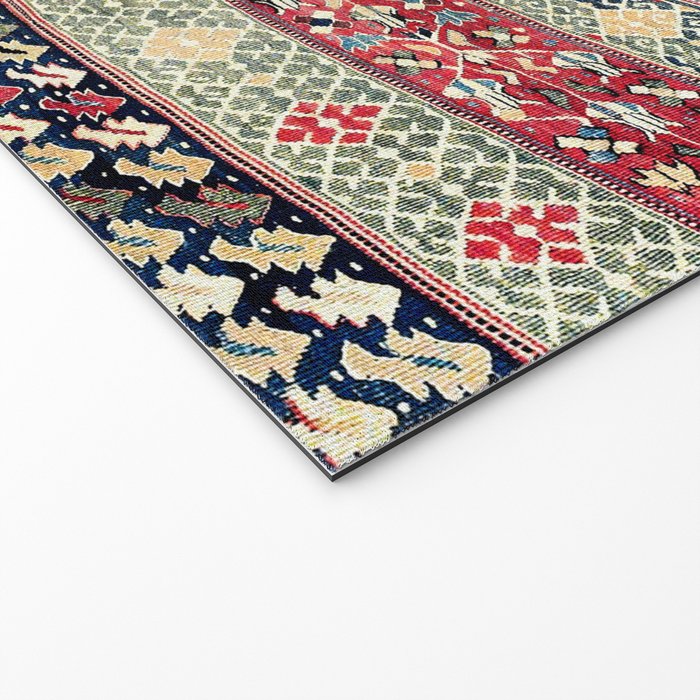 Ottoman Manisa West Anatolian Kilim Print Welcome Mat Gallery Image 2