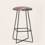 Ottoman Manisa West Anatolian Kilim Print Stool Gallery Image 1