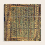 18th Century Indian Tree Textile Digital Art Painting  Wood Wall Art Gallery Image 1