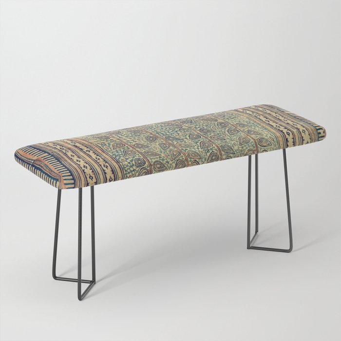 18th Century Indian Tree Textile Digital Art Painting  Bench Gallery Image 1