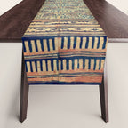 18th Century Indian Tree Textile Digital Art Painting  Table Runner Gallery Image 1