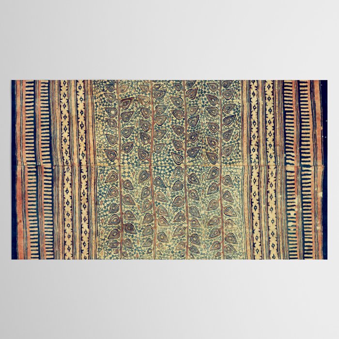 18th Century Indian Tree Textile Digital Art Painting  Tablecloth Gallery Image 2