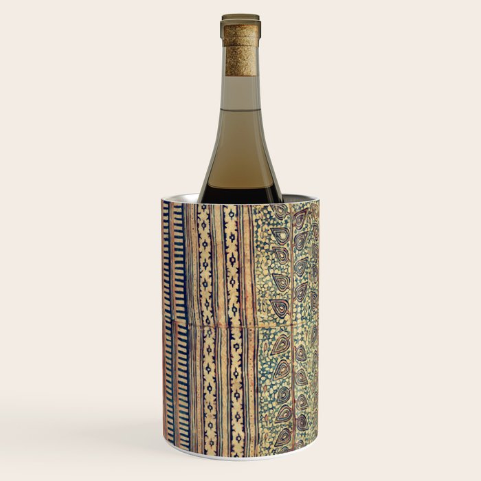 18th Century Indian Tree Textile Digital Art Painting  Wine Chiller Gallery Image 2