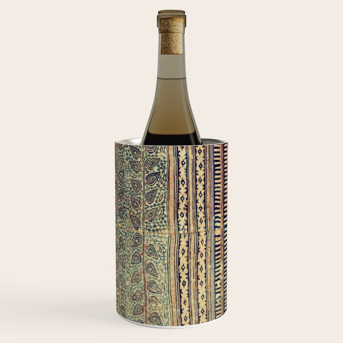 18th Century Indian Tree Textile Digital Art Painting  Wine Chiller Gallery Image 3