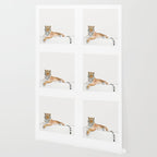 Tiger in a Bathtub, Tiger Taking a Bath, Tiger Bathing, Whimsy Animal Art Print By Synplus Wallpaper Gallery Image 2
