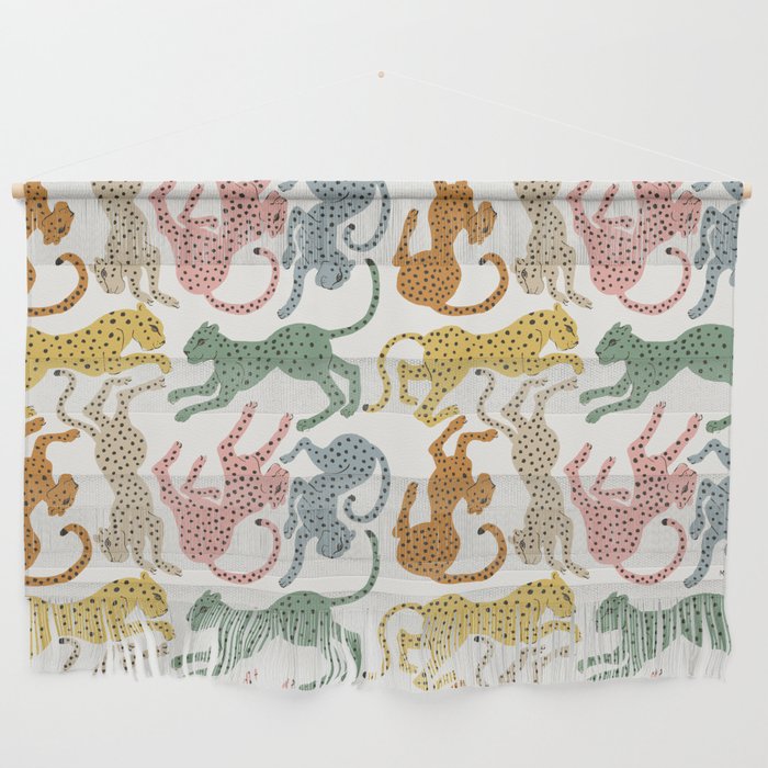 Rainbow Cheetah Wall Hanging Gallery Image 1