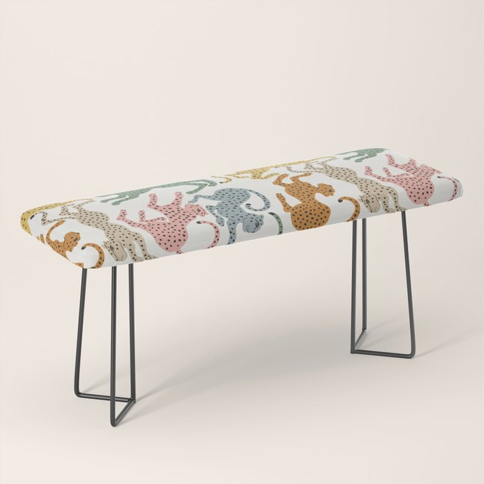Rainbow Cheetah Bench Gallery Image 1