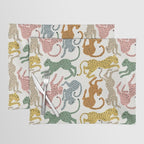 Rainbow Cheetah Placemat Gallery Image 1