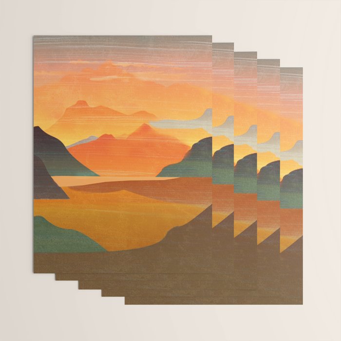 Autumn Landscape 1 Wrapping Paper Gallery Image 3