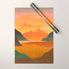 Autumn Landscape 1 Wrapping Paper Gallery Image 1